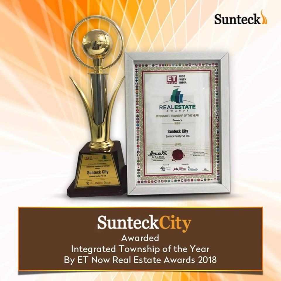 Sunteck City awarded Integrated Township of the year